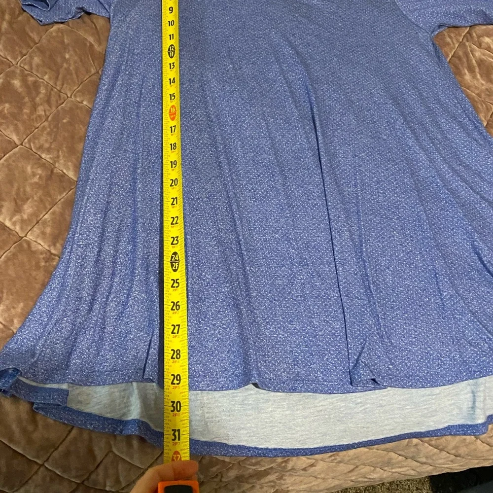 Light Blue Tunic Top - Picture 2 of 4